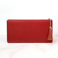 Faux Leather Purse in Red by Peace Of Mind